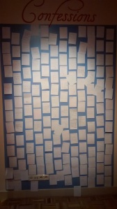 sexual confessions wall at the museum of prostitution 