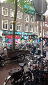 Larry sticker in the Amsterdam artist quarter